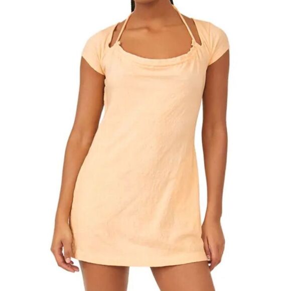 Free People | Vivi Open Back Stretch Cotton Dress - Picture 1 of 7